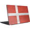 Denmark Flag Distressed Dell Vostro Skin